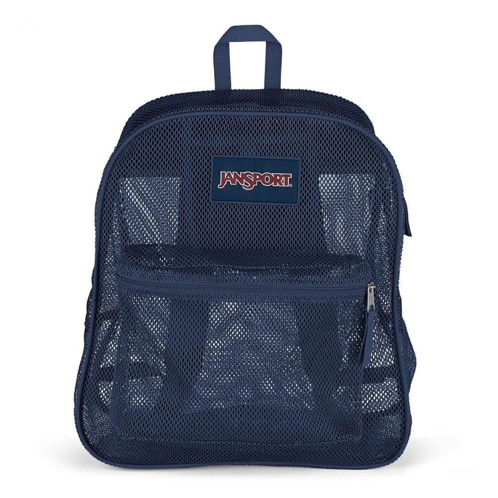 Sac à Dos Scolaire JanSport Mesh Pack Bleu Marine | WCR-96121990